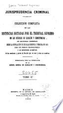Jurisprudencia criminal
