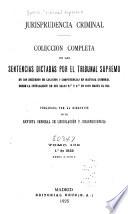 Jurisprudencia criminal