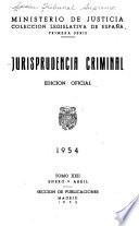 Jurisprudencia criminal