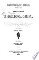 Jurisprudencia criminal
