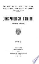 Jurisprudencia criminal