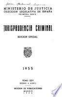 Jurisprudencia criminal