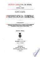 Jurisprudencia criminal