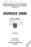 Jurisprudencia criminal