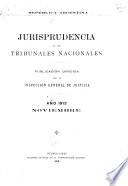 Jurisprudencia de los tribunales nacionales