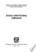 Justicia constitucional comparada