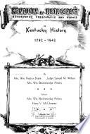 Kentucky in Retrospect