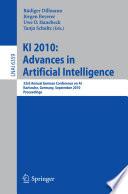 KI 2010: Advances in Artificial Intelligence