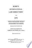 Kime's International Law Directory