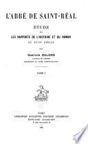 L'abbé de Saint-Réal