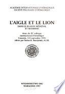L'aigle et le lion dans le blason médiéval et moderne