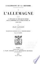 L'Allemagne et la reéforme