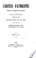 L'Amateur d'autographes