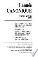 L'Année canonique