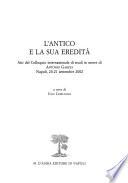 L'antico e la sua eredità