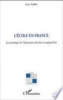 L'école en France