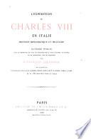 L'expédition de Charles VIII en Italie