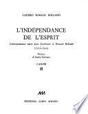 L'indépendance de l'esprit