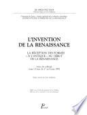 L'invention de la Renaissance