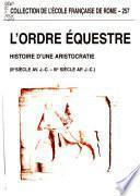 L'ordre équestre