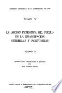 La Accion patriótica del pueblo en la emancipación