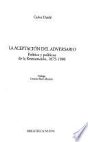 La aceptación del adversario