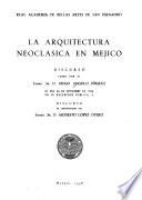La arquitectura neoclásica en Méjico
