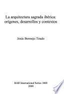 La arquitectura sagrada ibérica