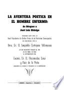 La aventura poética en el hombre enfermo: de Bécquer a José Luis Hidalogo