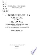 La beneficencia en Valencia en el siglo XIX