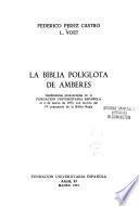La Biblia políglota de Amberes