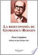 La bioeconomía de Georgescu-Roegen