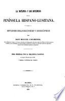 La botánica y los botánicos de la peninsula hispano-lusitana