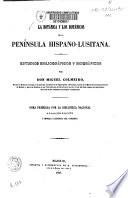 La botánica y los botánicos de la Península Hispano-Lusitana