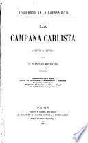 La campaña Carlista, 1872 à 1876