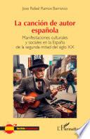 La cancion de autor espanola