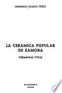 La cerámica popular de zamora