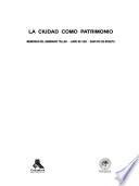 La ciudad como patrimonio