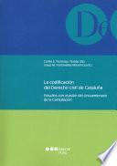 La codificación del derecho civil de Cataluña