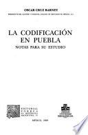 La codificación en Puebla