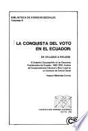 La conquista del voto en el Ecuador