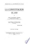 La constitucion de 1925