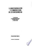 La Constitución de 1991 y la modernización del estado colombiano