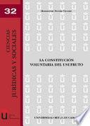 La constitución voluntaria del usufructo