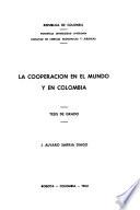 La cooperacion en el mumdo y en colombia