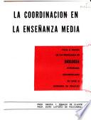 La coordinación en la enseñanza media