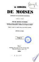 La Cosmogonía de Moisés comparada con los hechos geológicos