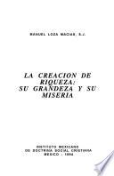 La creacion de riqueza