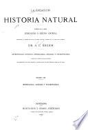 La creación: historia natural. Division de la obra