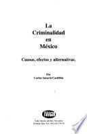 La criminalidad en México